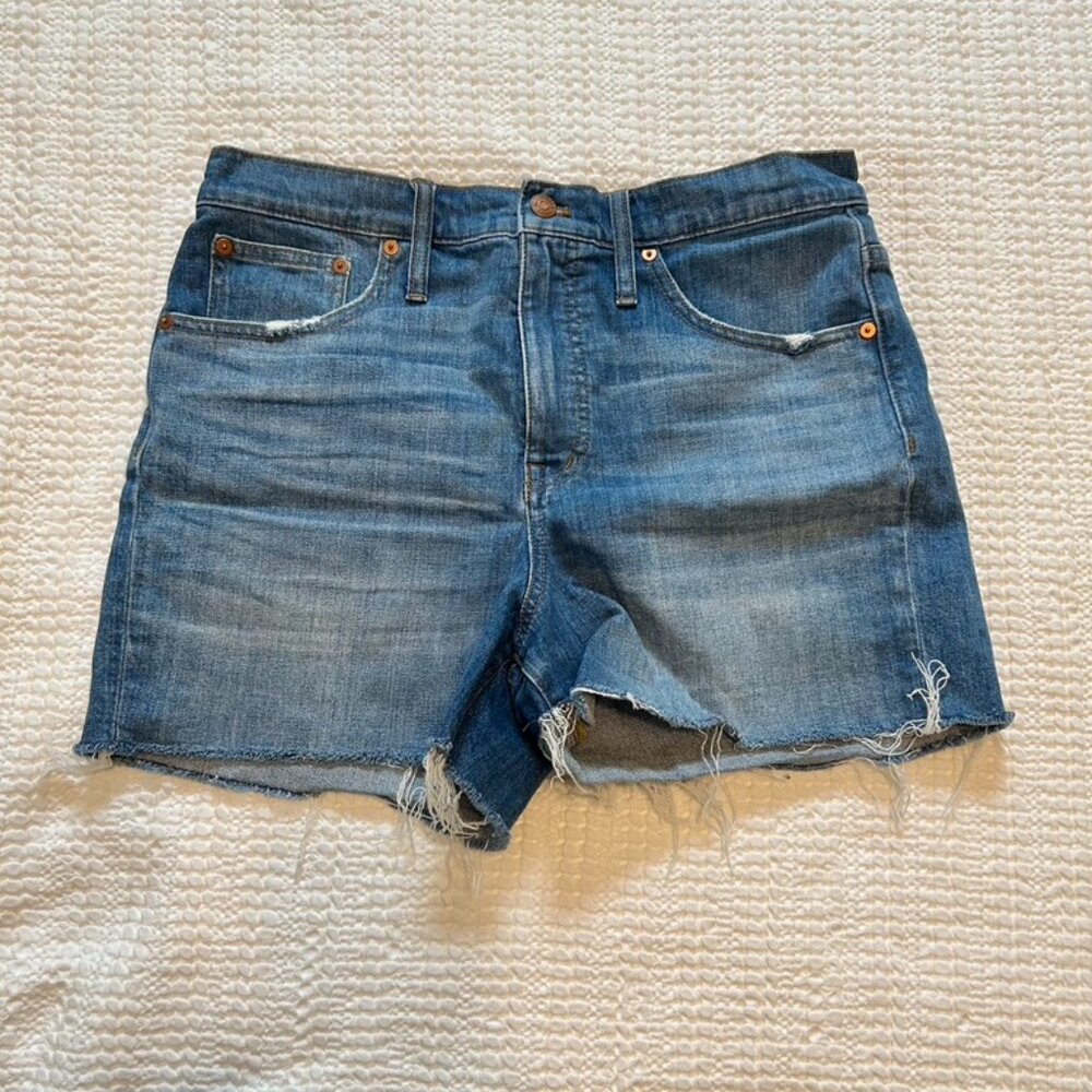 Madewell High-Rise Denim Shorts